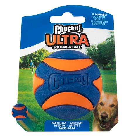 Chuckit! Ultra Squeaker Ball - M: ä˜ 6,4 cm – kuva 4/6