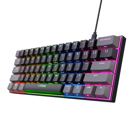 Trust GXT 867 Acira 60% RGB, pelinäppäimistö