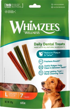 Whimzees Stix Veggie L 7 kpl
