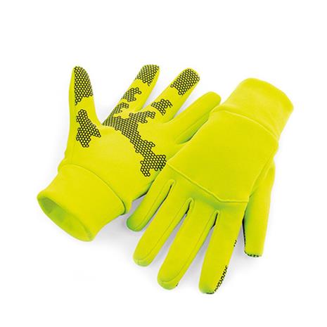 Softshell-hanskat - Keltainen / L/XL