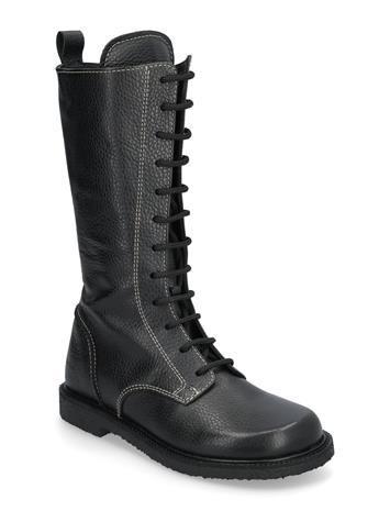 ANGULUS Boots - Flat - With Laces Shoes Boots Ankle Boots Laced Boots Brown ANGULUS