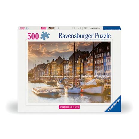 Pussel Sunset In Copenhagen 500 bitar, Ravensburger