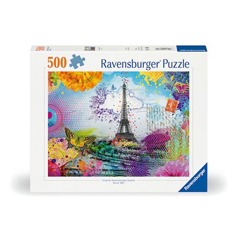Pussel Postcard from Paris 500 bitar, Ravensburger