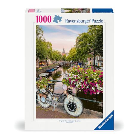 Ravensburger - Puzzle Bicycle Amsterdam 1000p (12000780)