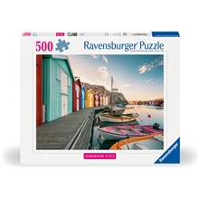 Ravensburger - Puzzle Boathouses In Smogen 500p (12000847)