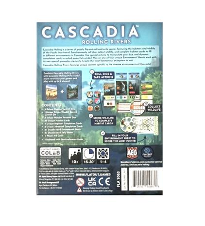 Cascadia: Rolling Rivers Lautapeli