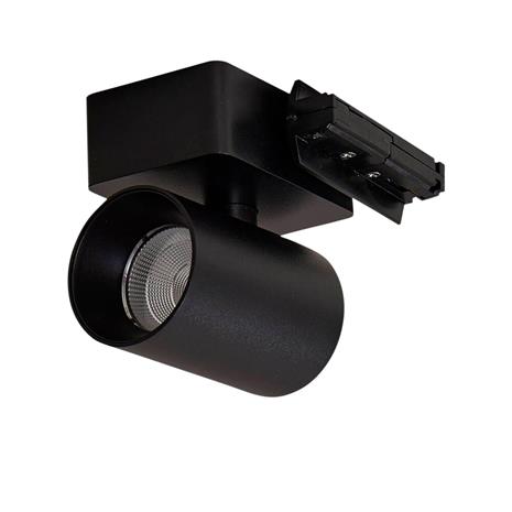 Lindby LED-valonheitin Linaro/Brinja, musta, 1-vaiheinen