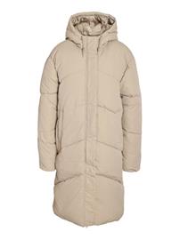 Noisy May - NMTenna L/S Long Jacket NOOS - Pitkät Takit - Naiset - Ruskea