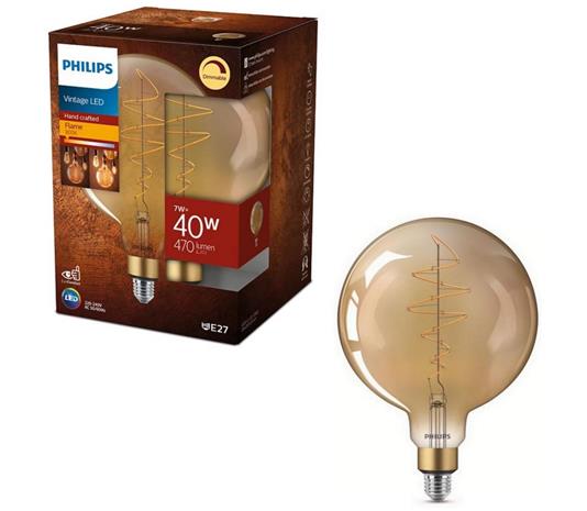 Philips Philips E27 Giant -LED-globe-lamppu 6,5W himmennys