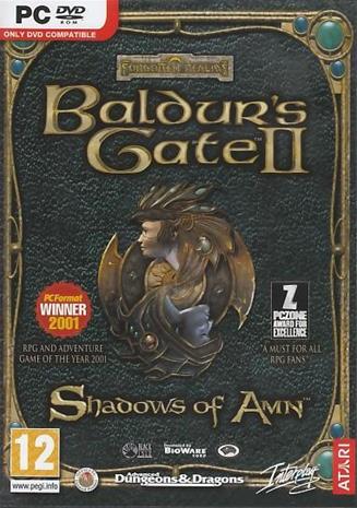 Baldur's Gate II: Shadows of Amn, PC-peli