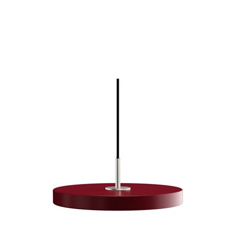 UMAGE - Asteria Plus Riippuvalaisin Mini Ruby Punainen/Teräs Top