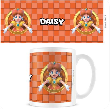 Pod Mug Super Mario ( Daisy 3D Port) white 315ml (Muki)