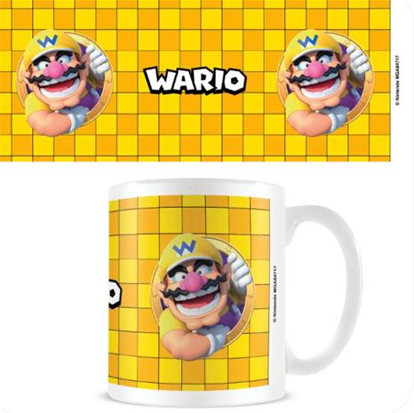 Pod Mug Super Mario ( Wario 3D Port) white 315ml (Muki)
