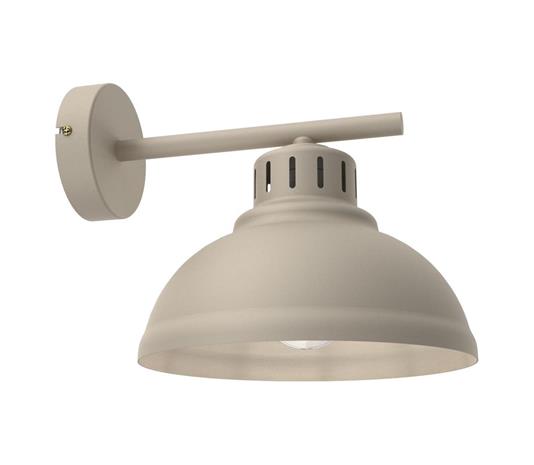 Seinävalaisin Sven, 1-valo, beige, teräs