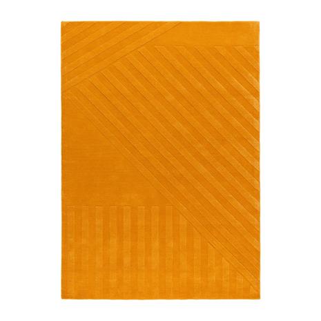 NJRD Levels villamatto stripes keltainen 200x300 cm – kuva 3/6