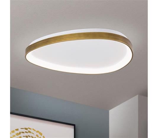 LED-kattovalaisin Charlie, 3 000 K, Ø65 cm