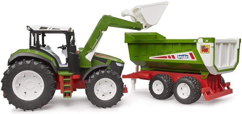 Bruder Roadmax tractor with frontloader and tippin