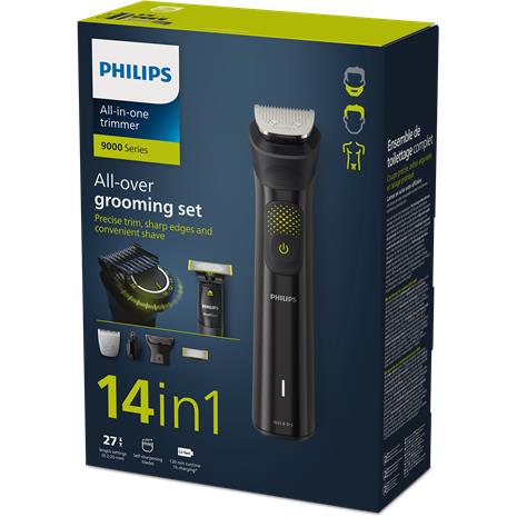 Philips All-in-One Trimmer Series 9000 MG9550 14in1 Wet & Dry, monitoimitrimmeri