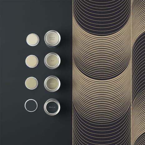 Eclipse Black & Gold - 115066 Tapetti