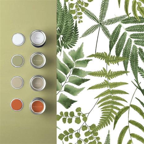 Midsummer Fern Lush - 107880 Tapetti