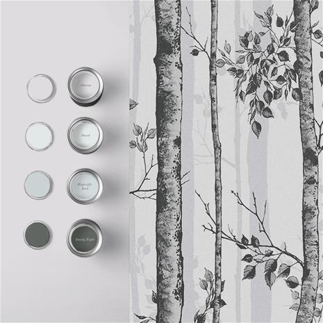 Albero Black & White - 106424 Tapetti