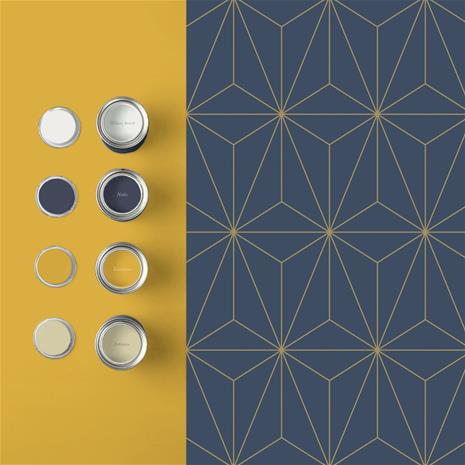 Prism Navy - 104742 Tapetti