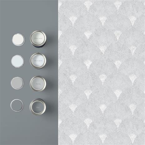 Fan Silver - 104301 Tapetti