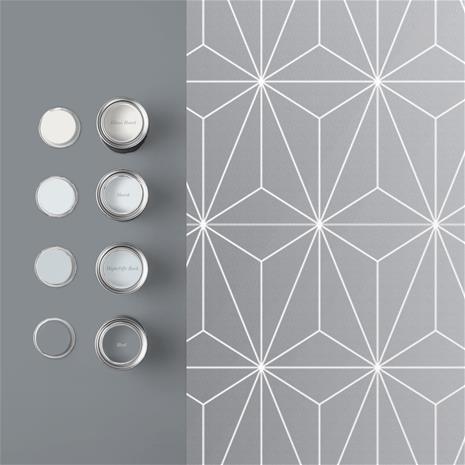 Prism Silver - 104740 Tapetti