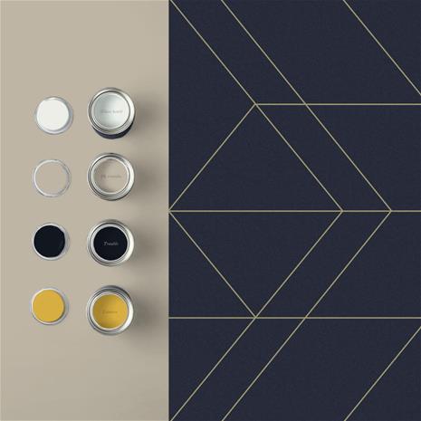Balance Navy/ Gold - 106757 Tapetti
