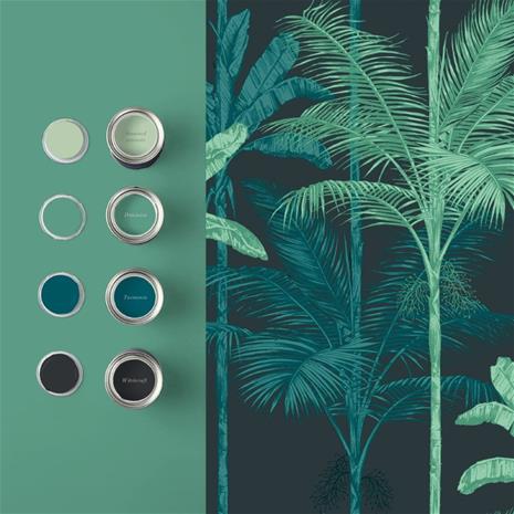 Jungle Mood Green - 105916 Tapetti
