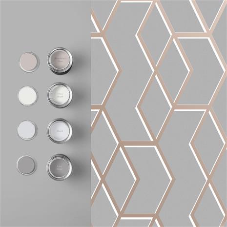 Archetype Grey Rose Gold - 104734 Tapetti