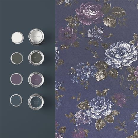 Muse French Navy - 103506 Tapetti