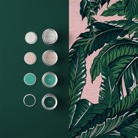 Daintree Palm Blush - 112018 Tapetti – kuva 2/3
