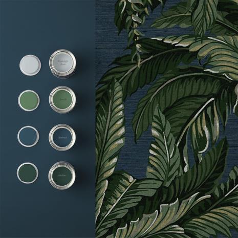Daintree Palm Midnight - 112017 Tapetti