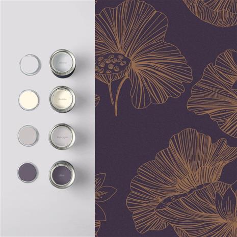 Lotus Plum - 105936 Tapetti