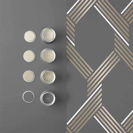 Vector Graphite Gold - 105469 Tapetti