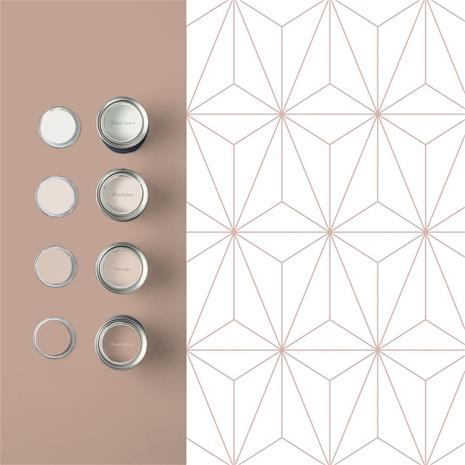 Prism White Rose Gold - 104737 Tapetti