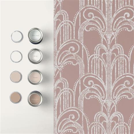 Art Deco Rose Gold - 104298 Tapetti