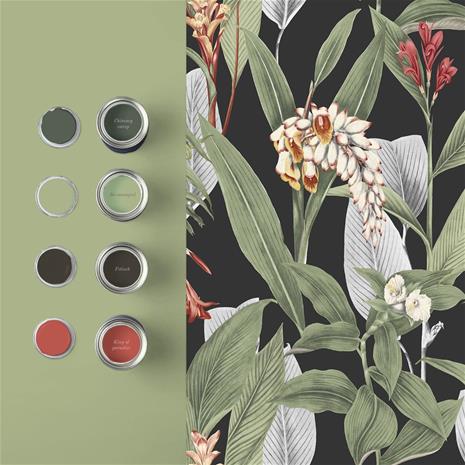 Botanical Black - 103798 Tapetti