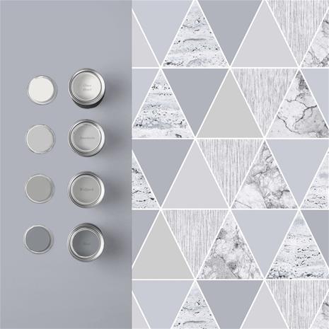 Silver Reflections - 103292 Tapetti