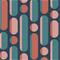 Morse Coral/Navy - 118611 Tapetti – kuva 2