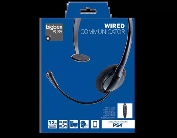 Nacon Bigben Wired Communicator (PS4), pelikuulokemikrofoni
