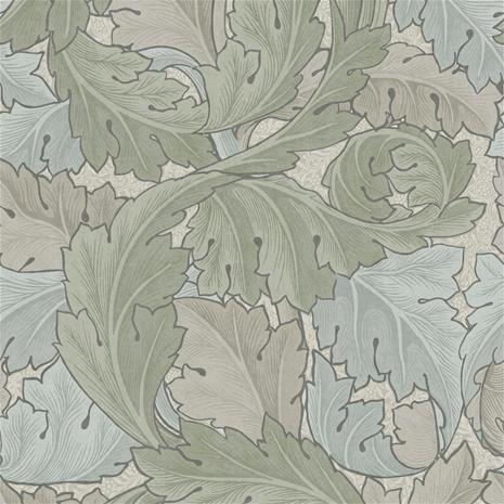 Acanthus Sage & Duck Egg - 124228 Tapetti