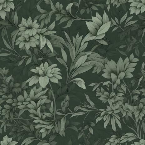 May Dark Green - 1007102-03 Tapetti