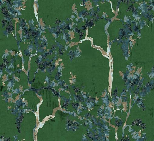 Willow Poem Emerald - B00106 Tapetti