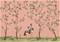 Crowned Crane Rose - B00163 Tapetti – kuva 2
