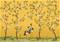 Crowned Crane Amber - B00162 Tapetti – kuva 2