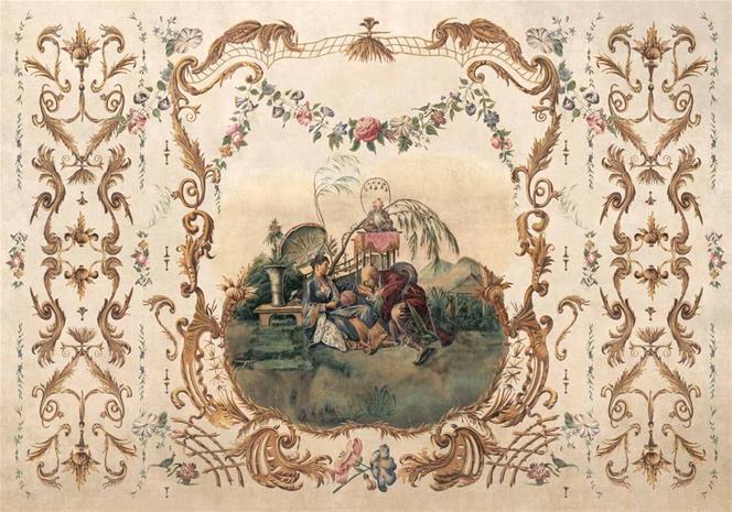Ming Portrait Papyrus - B00158 Tapetti