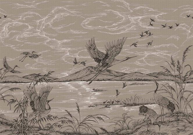 Heron´s Poetry Jute - B00157 Tapetti