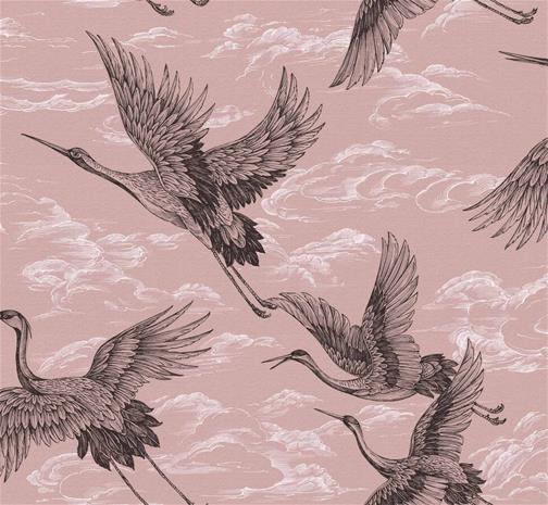 Imperial Ibis Rose - B00135 Tapetti